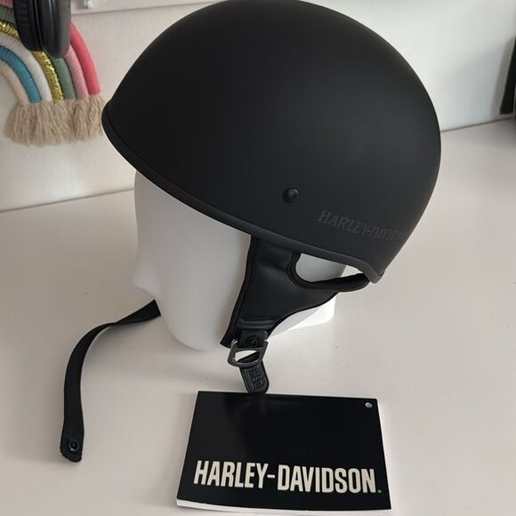 Harley-Davidson Helmet 3N1 Dot Skull light NWOT - Picture 2 of 6